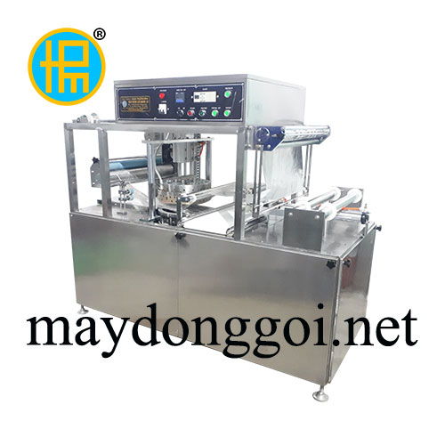 Máy bao gói màng co cuộn giấy vệ sinh công nghiệp